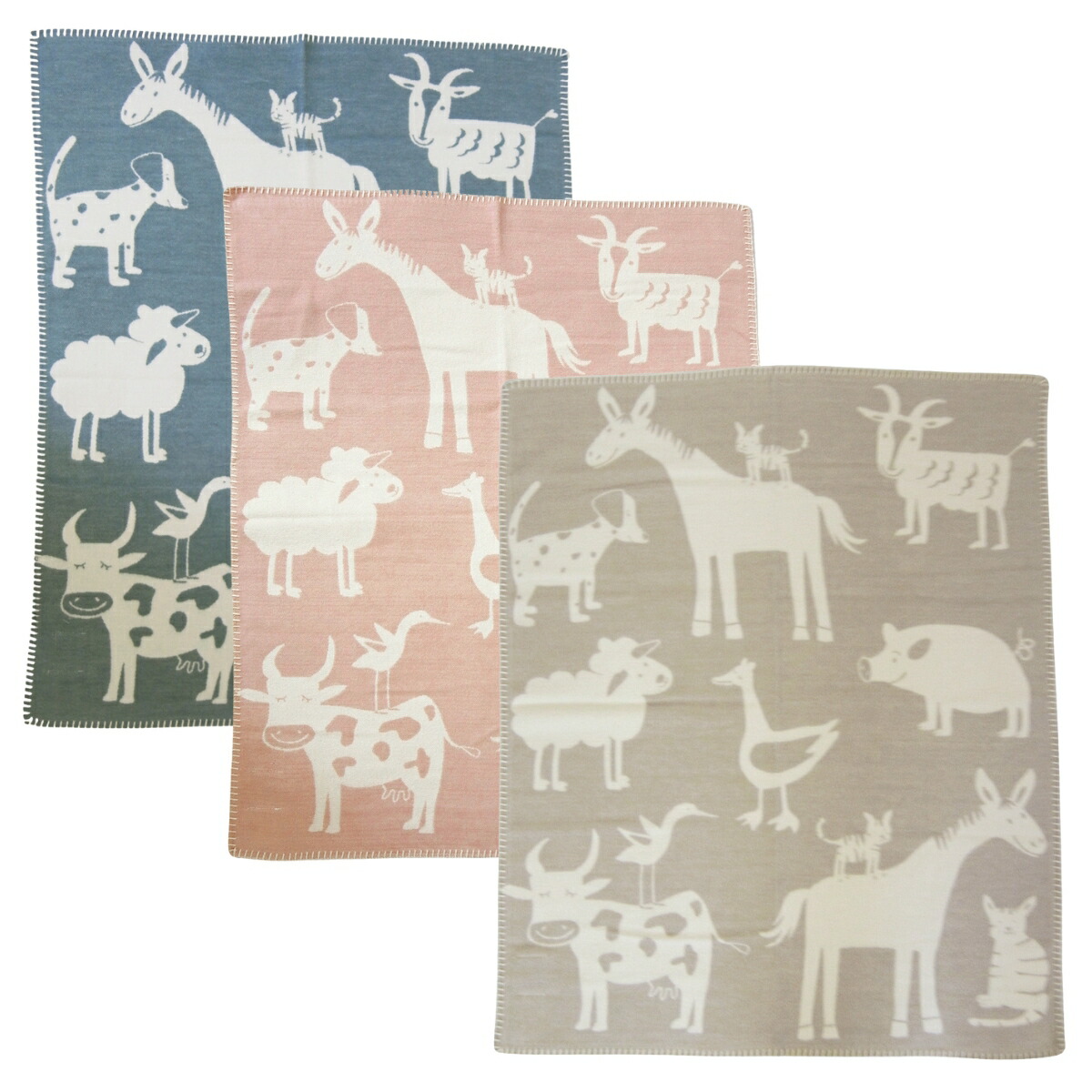 楽天市場】クリッパンコットン ブランケット（キッズ・ベビー