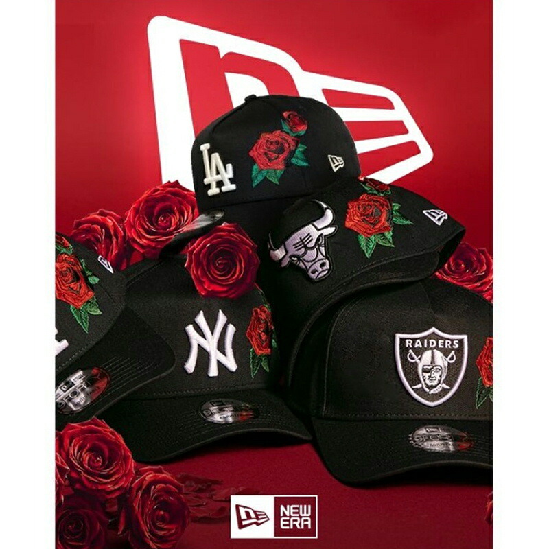 楽天市場】ニューエラ キャップ NEW ERA Rose Emblem バラ 刺繍 限定