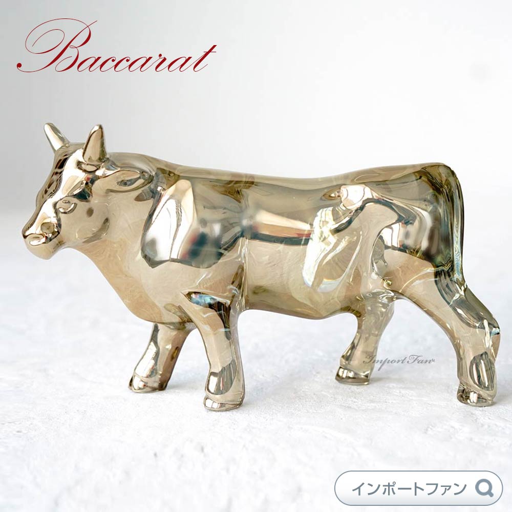 楽天市場】バカラ クリスタル 干支 丑 ウシ オックス 雄牛 ゴールド