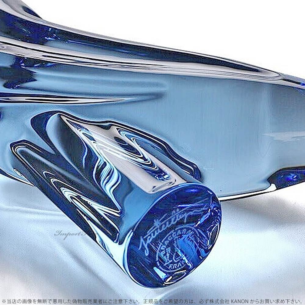 楽天市場】バカラ ファウナクリストポリス 青い鳥 ブルー クリスタル