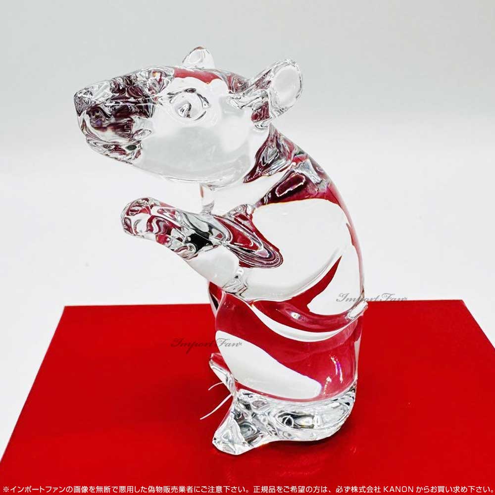 楽天市場】バカラ クリスタル 干支 子 ネズミ 鼠 クリア ゴールド