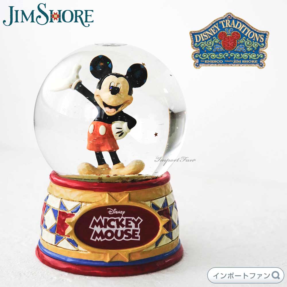 楽天市場】ジムショア ミッキーマウス スノードーム ディズニー
