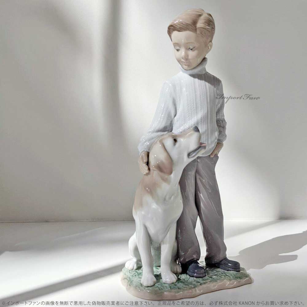 楽天市場】リヤドロ 僕の親友 ラブラドール レトリバー 犬 置物