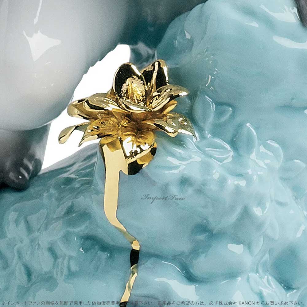 楽天市場】リヤドロ 興味津々 ホワイト ターコイズ サル 猿 申 置物