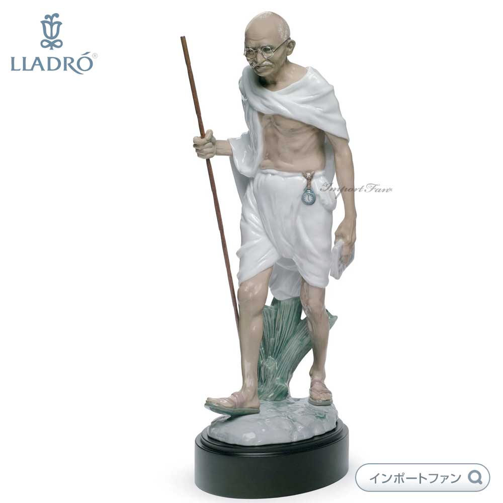 楽天市場】リヤドロ マハトマ・ガンジー 置物 01008417 LLADRO ギフト