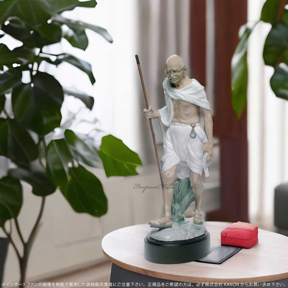 楽天市場】リヤドロ マハトマ・ガンジー 置物 01008417 LLADRO ギフト