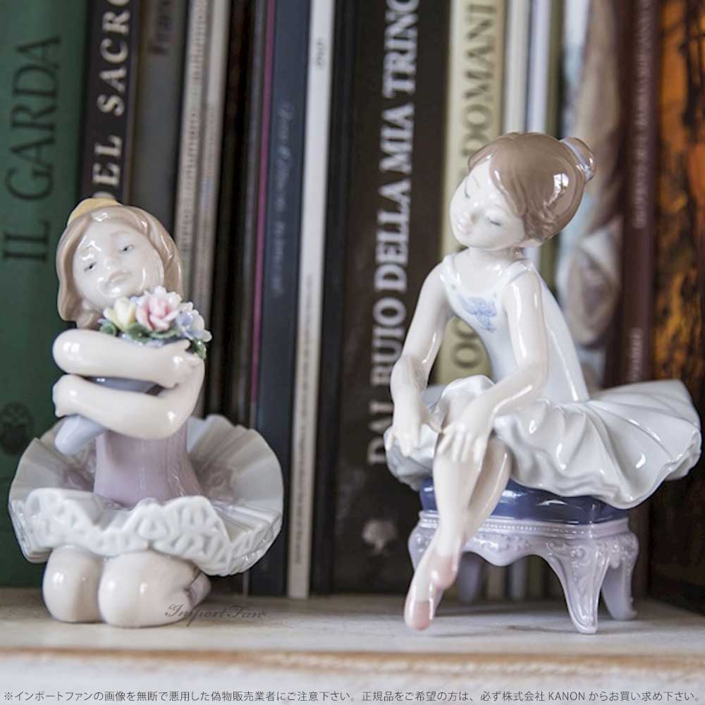 楽天市場】リヤドロ デビューに向けて バレエ バレリーナ 置物