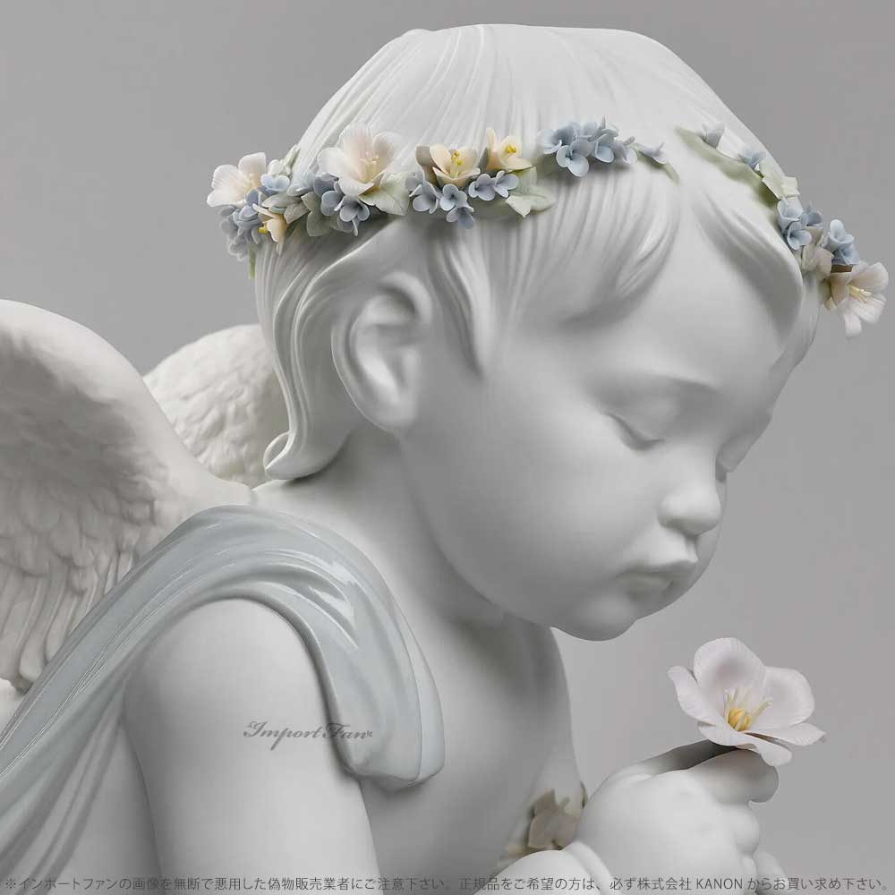 楽天市場】リヤドロ 愛しきエンジェル 天使 花 置物 01009151 LLADRO