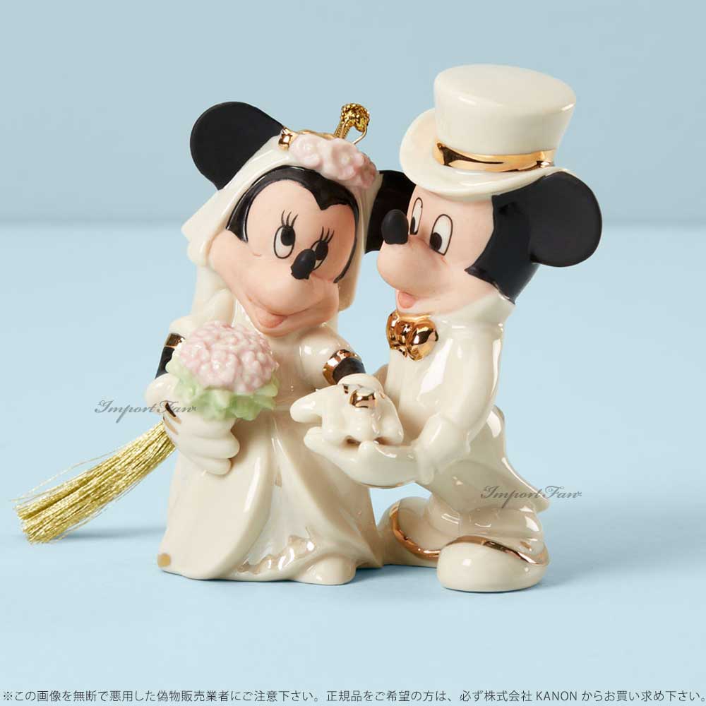 楽天市場】レノックス ディズニー ミッキー ミニーの夢のウェディング