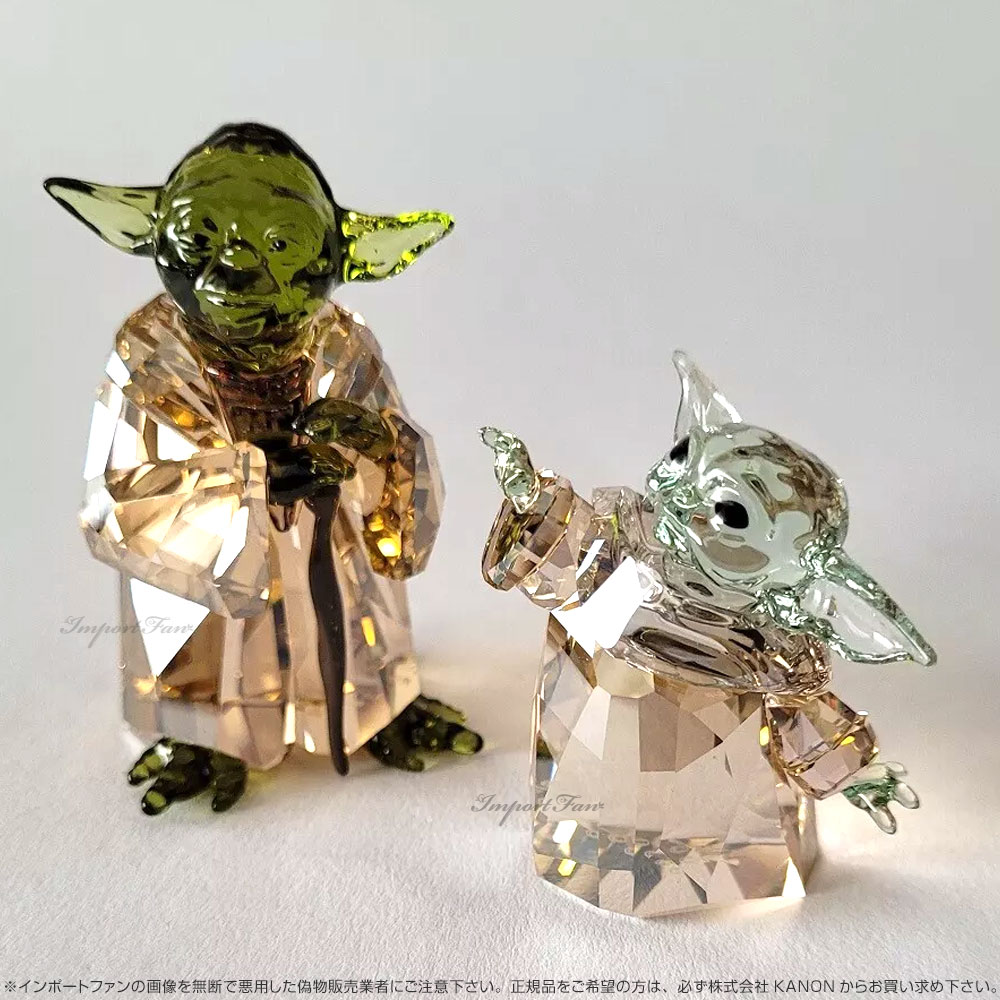 楽天市場】スワロフスキー スター ウォーズ マスター・ヨーダ ジェダイ