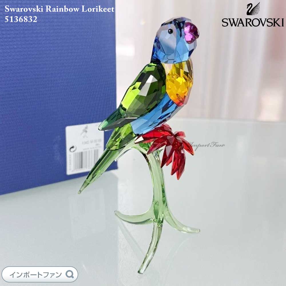 楽天市場】スワロフスキー ゴシキセイガイ インコ 鳥 レインボー