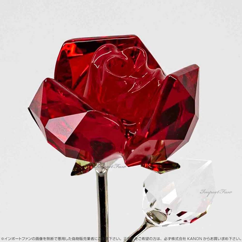 楽天市場】スワロフスキー フラワードリーム 赤いバラ レッドローズ 花