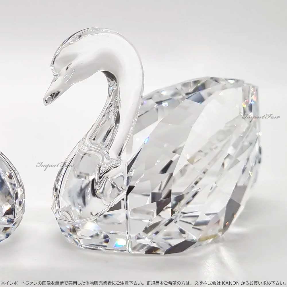 楽天市場】スワロフスキー スワン 2羽セット カップル 白鳥 ハート
