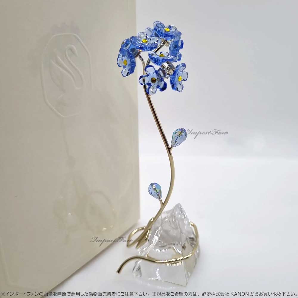楽天市場】スワロフスキー フローラル 忘れな草 花 フラワー 置物