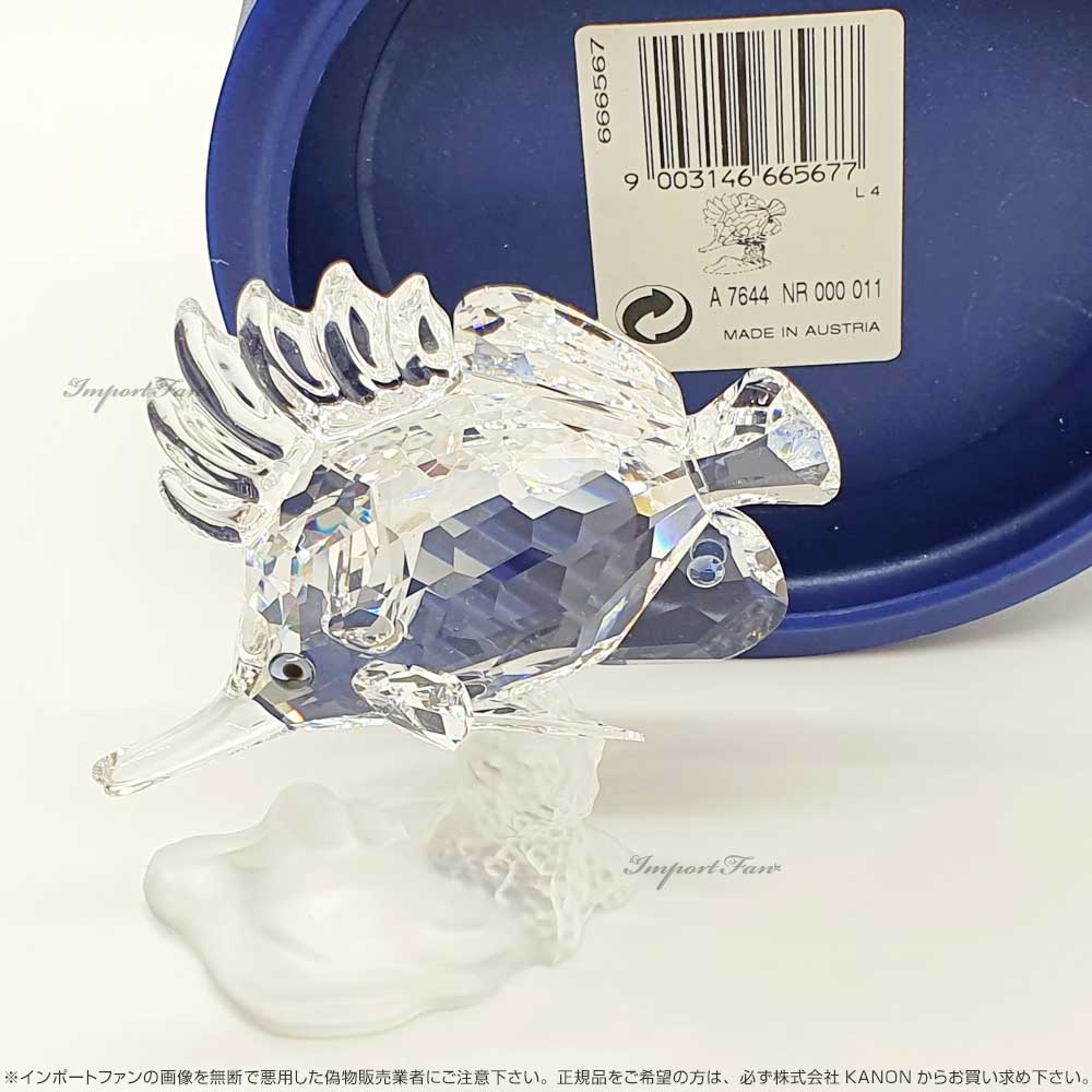 楽天市場】スワロフスキー バタフライフィッシュ 魚 666567 Swarovski