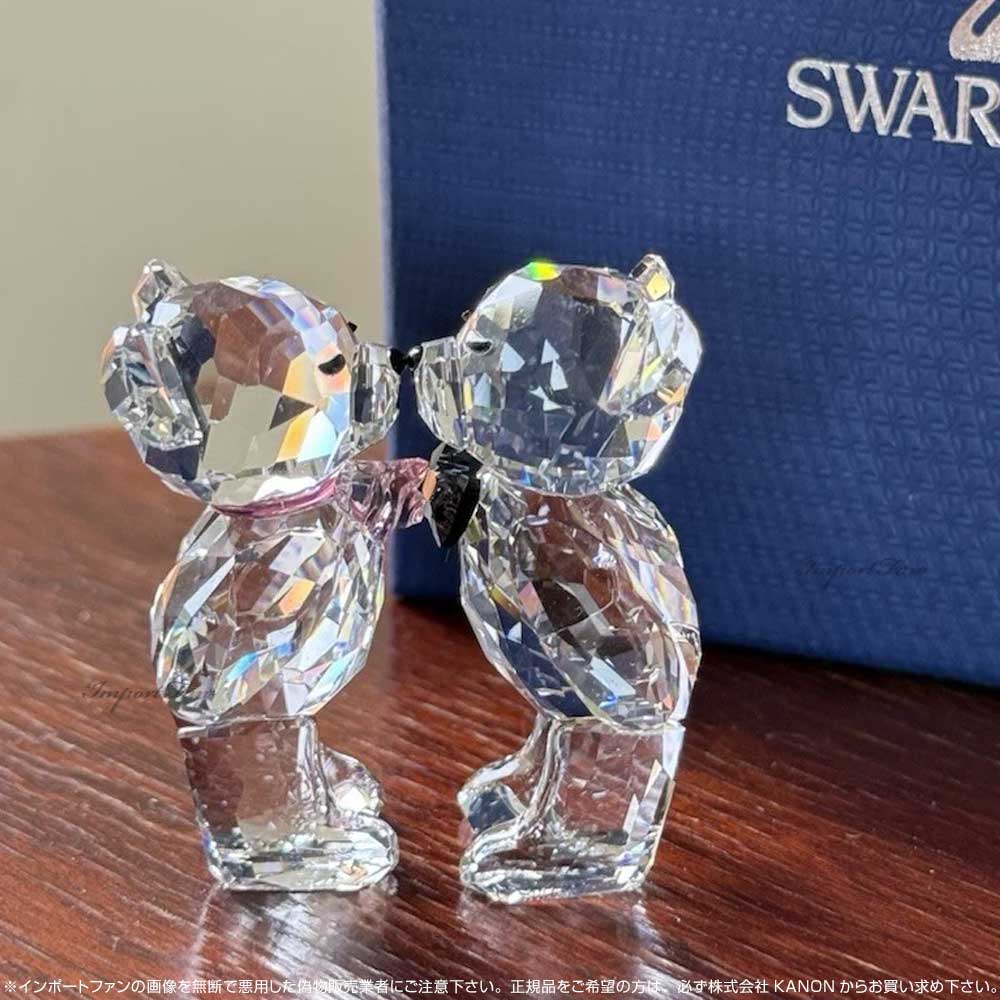 楽天市場】スワロフスキー クリスベア ザファーストキス カップル