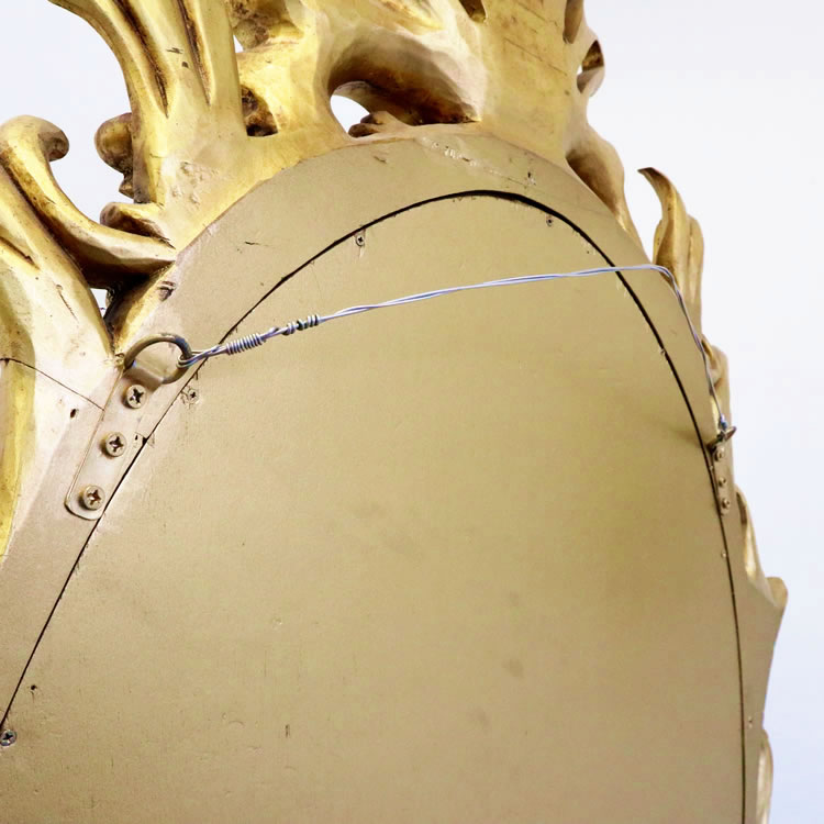 楽天市場】鏡 壁掛け おしゃれ ウォールミラー ゴールド ミラー