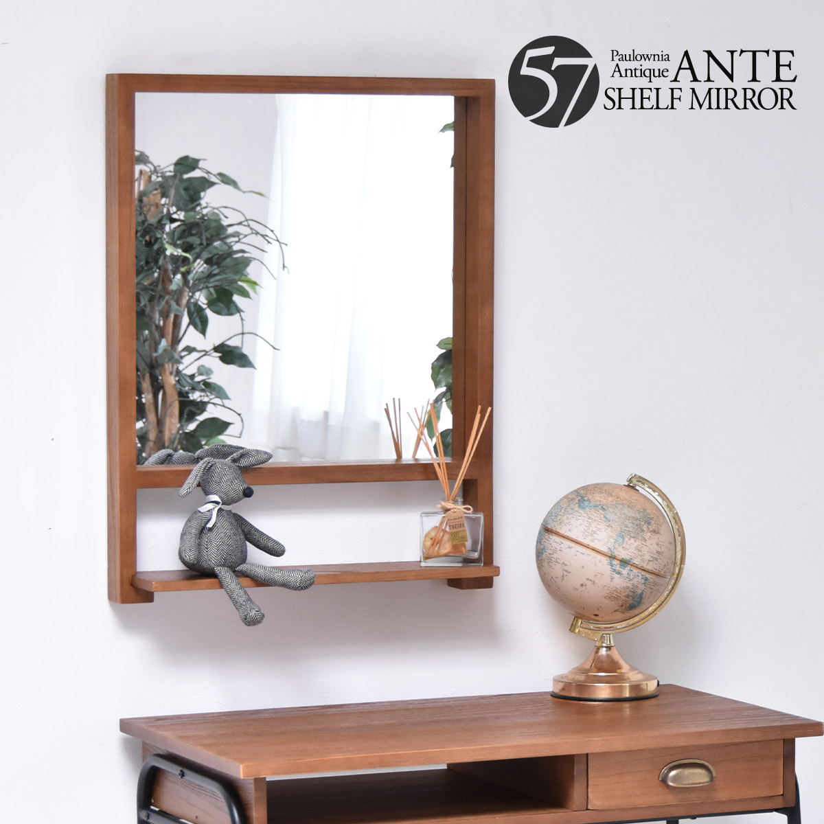 楽天市場】【MAX1500円クーポン】鏡 壁掛け ミラー おしゃれ 57×73.5cm