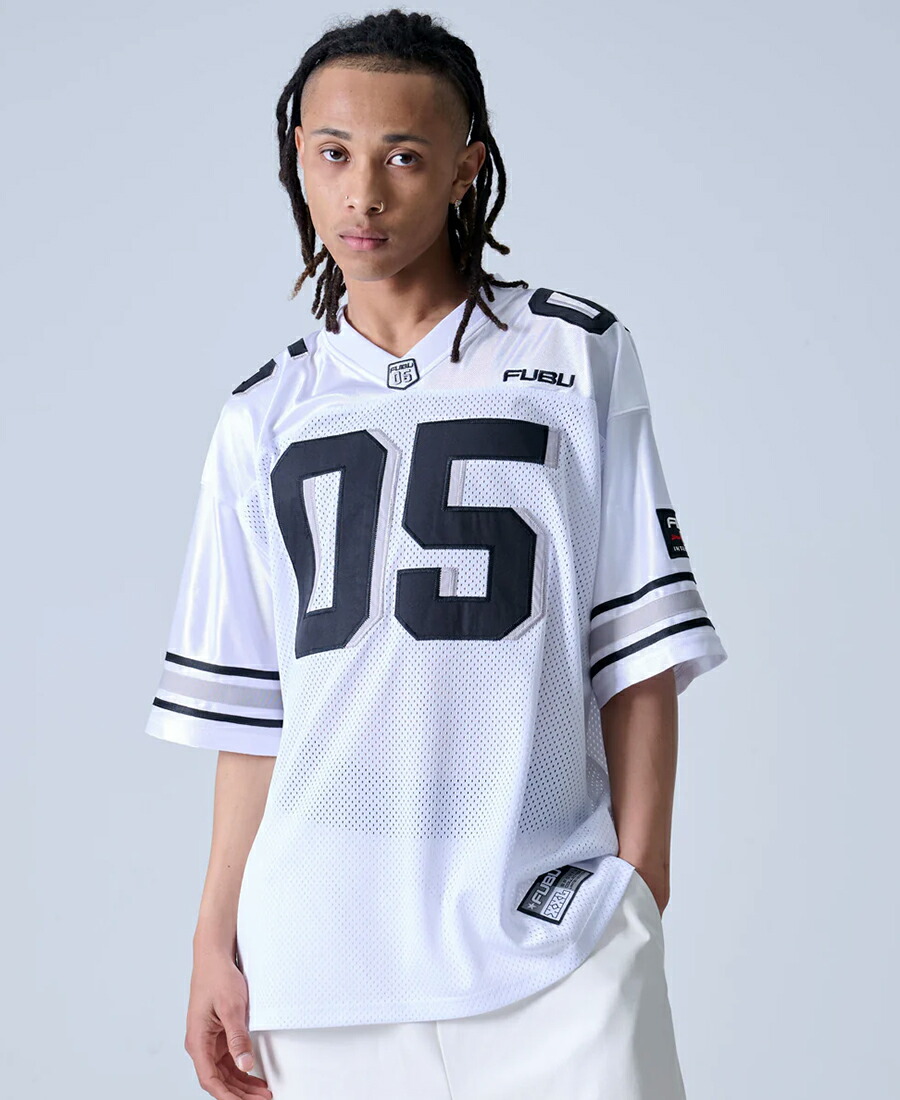 楽天市場】【送料無料☆ラスト1点】FUBU OG GAME SHIRT【WHITE】(M・L