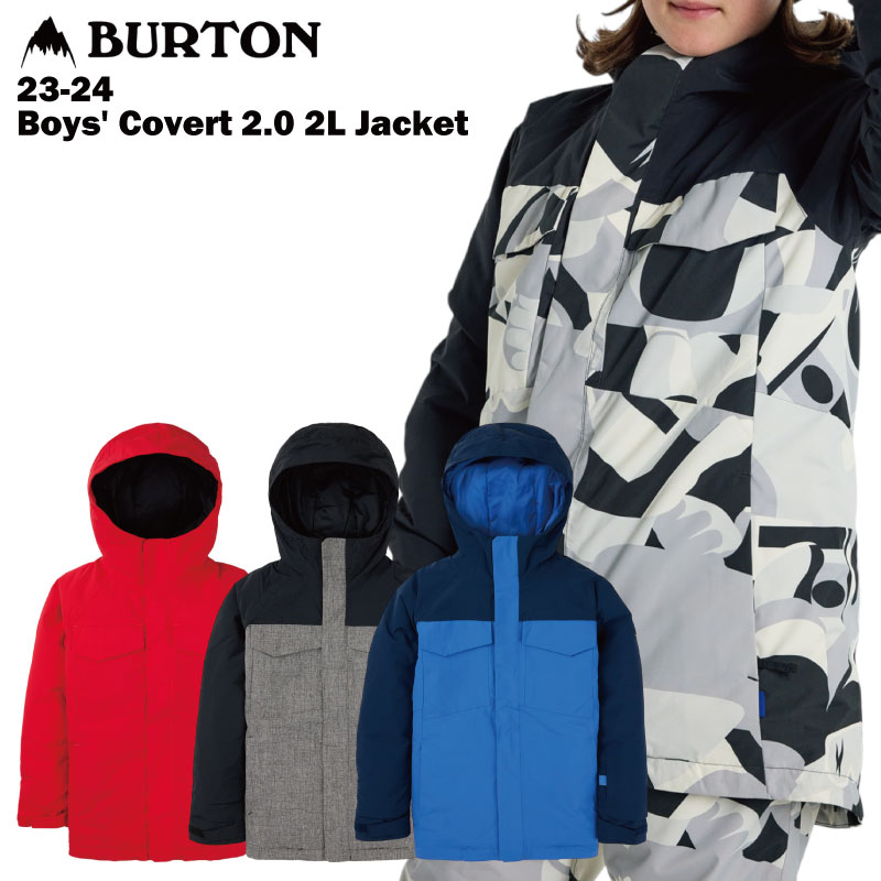 楽天市場】【22％OFF】BURTON バートン Boys' Covert 2.0 2L Jacket 23