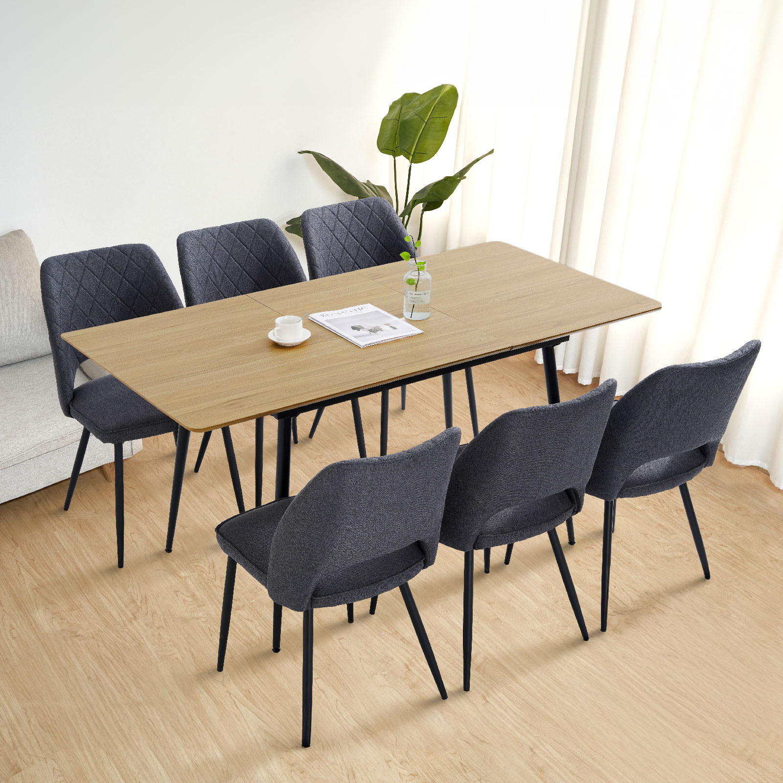 楽天市場】【楽天スーパーSALE20%OFF！】伸長式 ダイニングテーブル 4