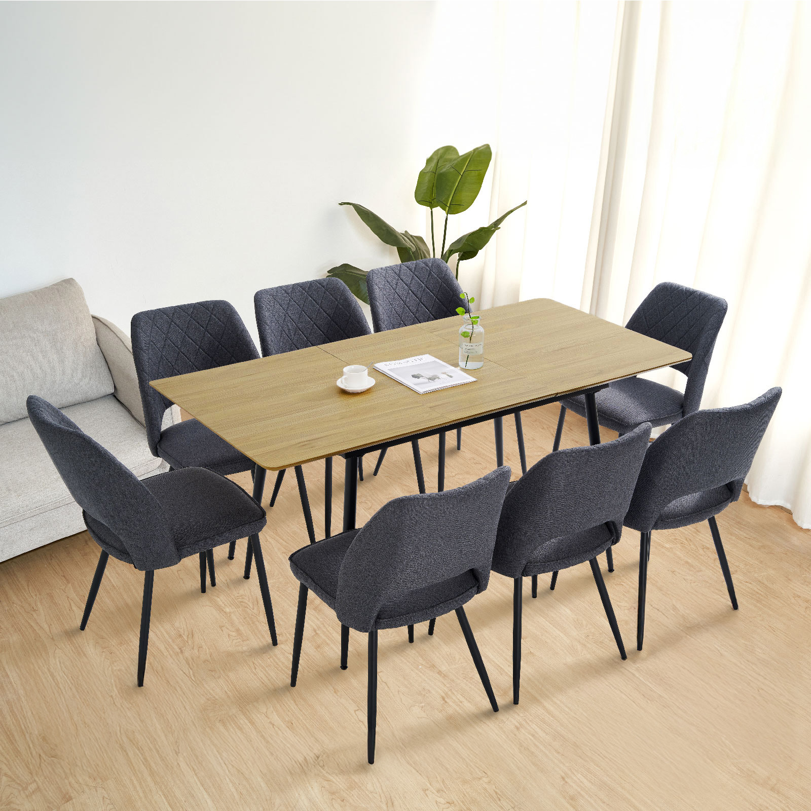 楽天市場】【楽天スーパーSALE20%OFF！】伸長式 ダイニングテーブル 4