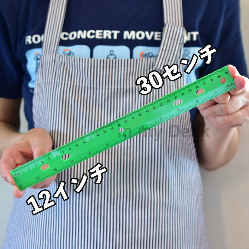 楽天市場】＊アメリカ直輸入＊ 30センチ 直定規 【 Plastic Ruler