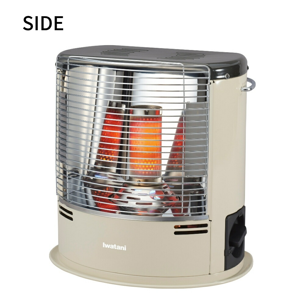 楽天市場】岩谷 カセットガス ストーブ デカ暖2 ダークブラウン CB-STV