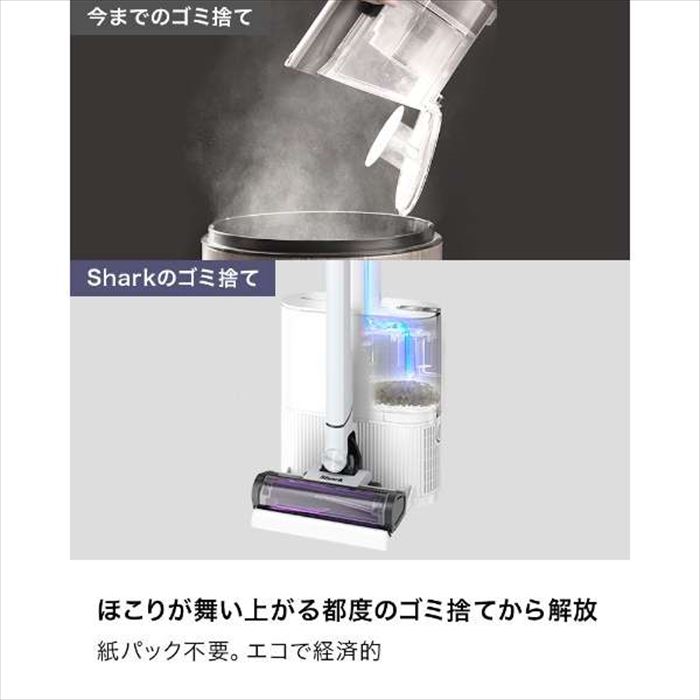 楽天市場】Shark シャーク LC351JWH コードレス スティッククリーナー