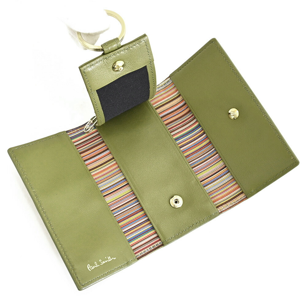 楽天市場】ポールスミス キーケース カーキ Paul Smith bps202-54