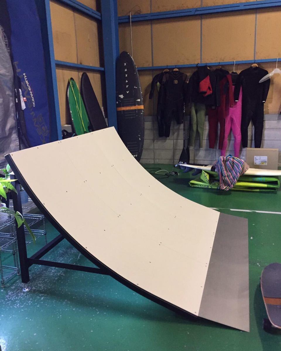 楽天市場】スケートボード スケボー練習用クォーターランプ サーフィン