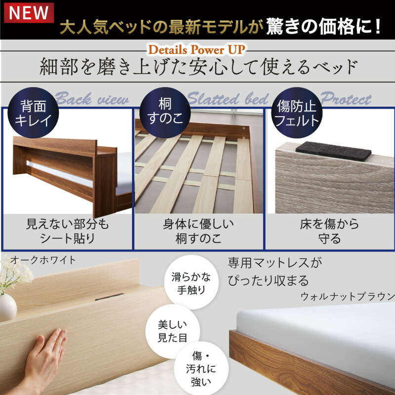 楽天市場】【楽天マラソン☆最大1500円クーポン】ベッド ローベッド