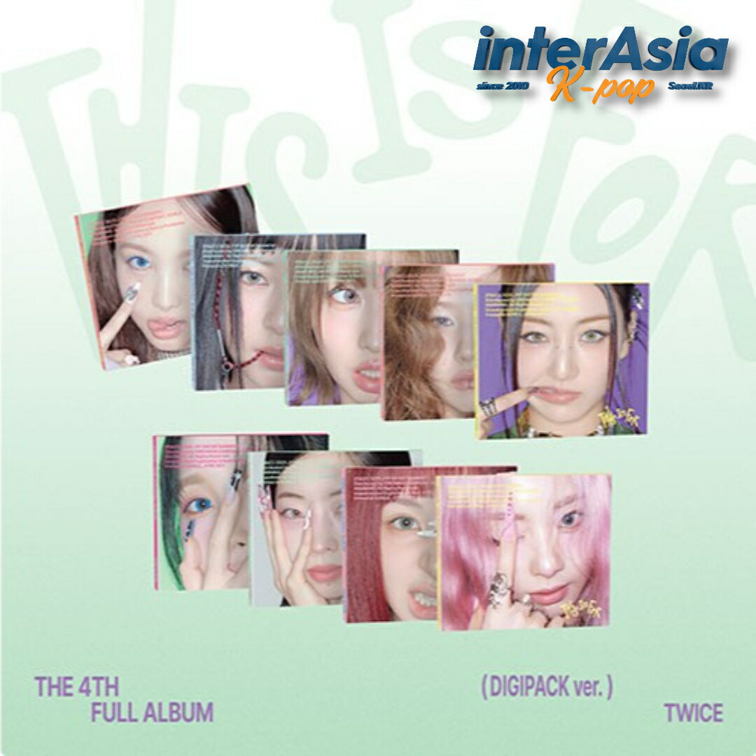 楽天市場】TWICE - 4TH FULL ALBUM 「THIS IS FOR」 (DIGIPACK ver