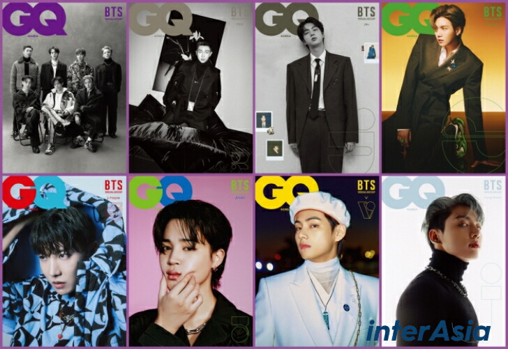 楽天市場】BTS - GQ KOREA BTS Special edition 2022年 1月号 防弾少年