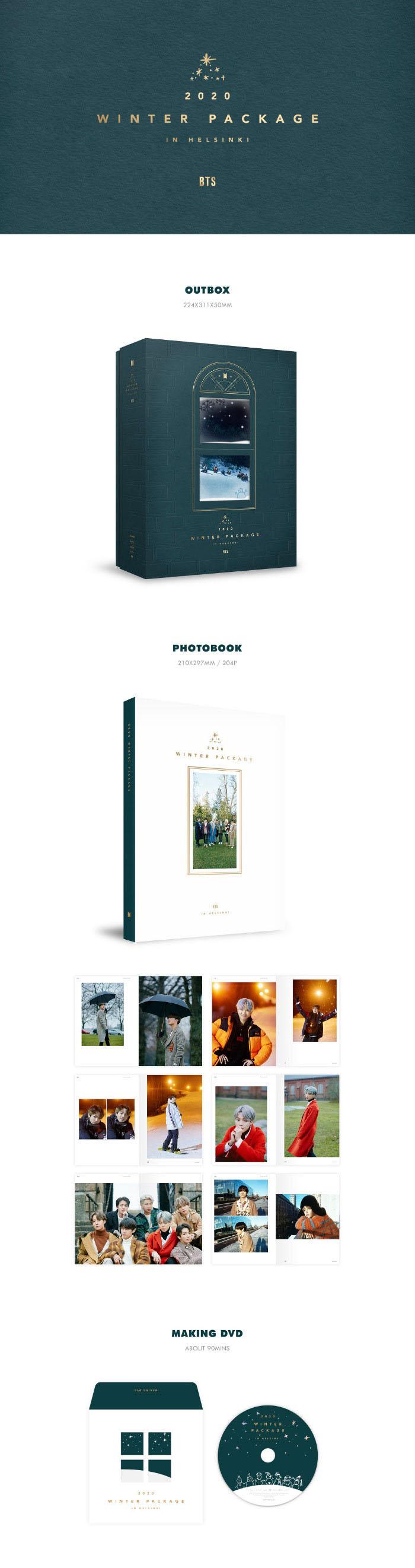 楽天市場】BTS 2020 WINTER PACKAGE in Helsinki (DVD) ウィンター