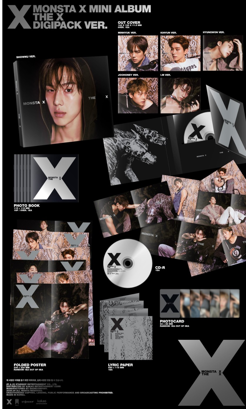 楽天市場】☆STARSHIP特典☆ MONSTA X - 13th Mini Album 「THE X