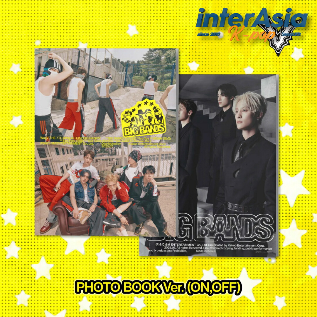 楽天市場】WayV - 7th Mini Album 「BIG BANDS」 (Photo Book Ver.) 威