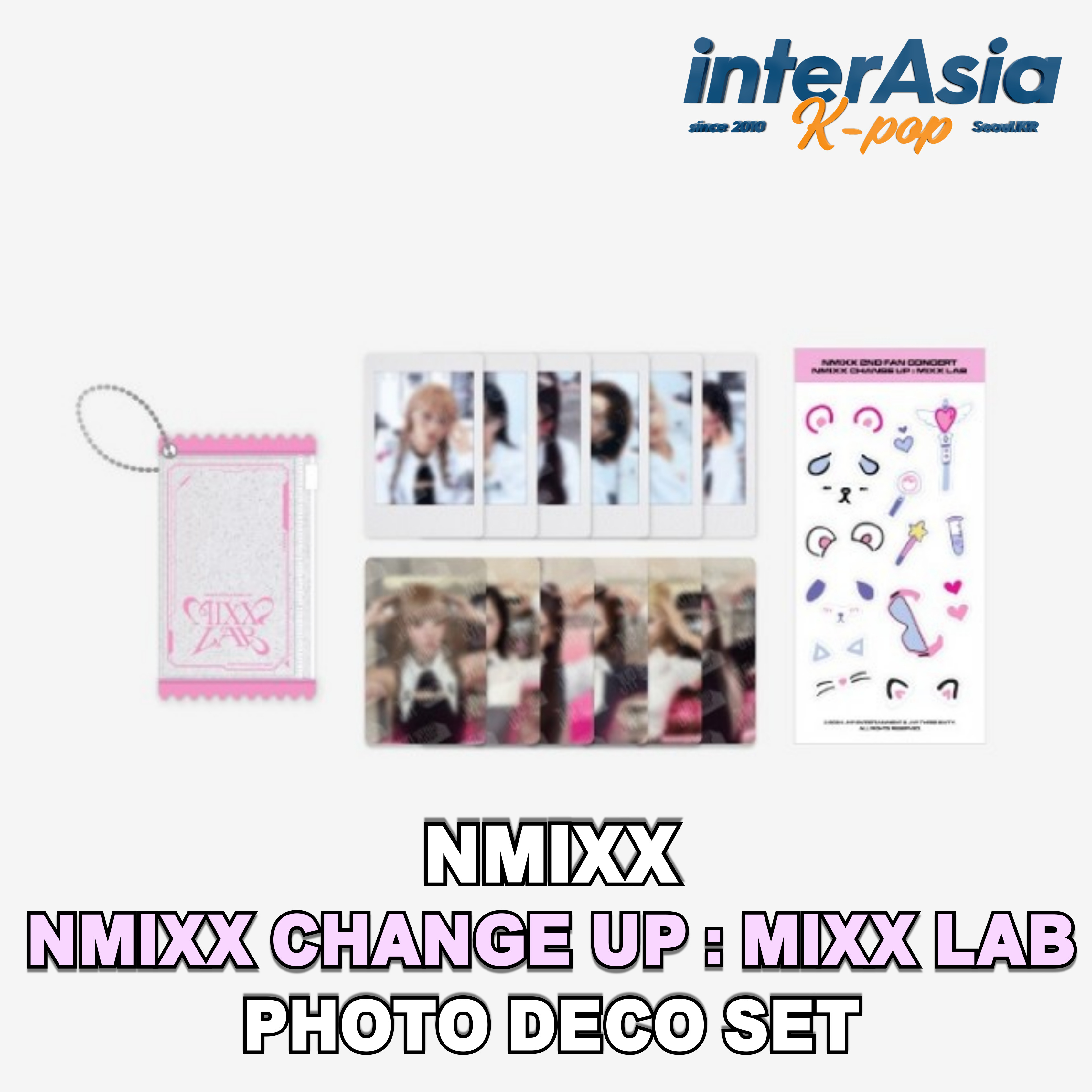 楽天市場】NMIXX - PHOTO DECO SET 【NMIXX CHANGE UP : MIXX LAB