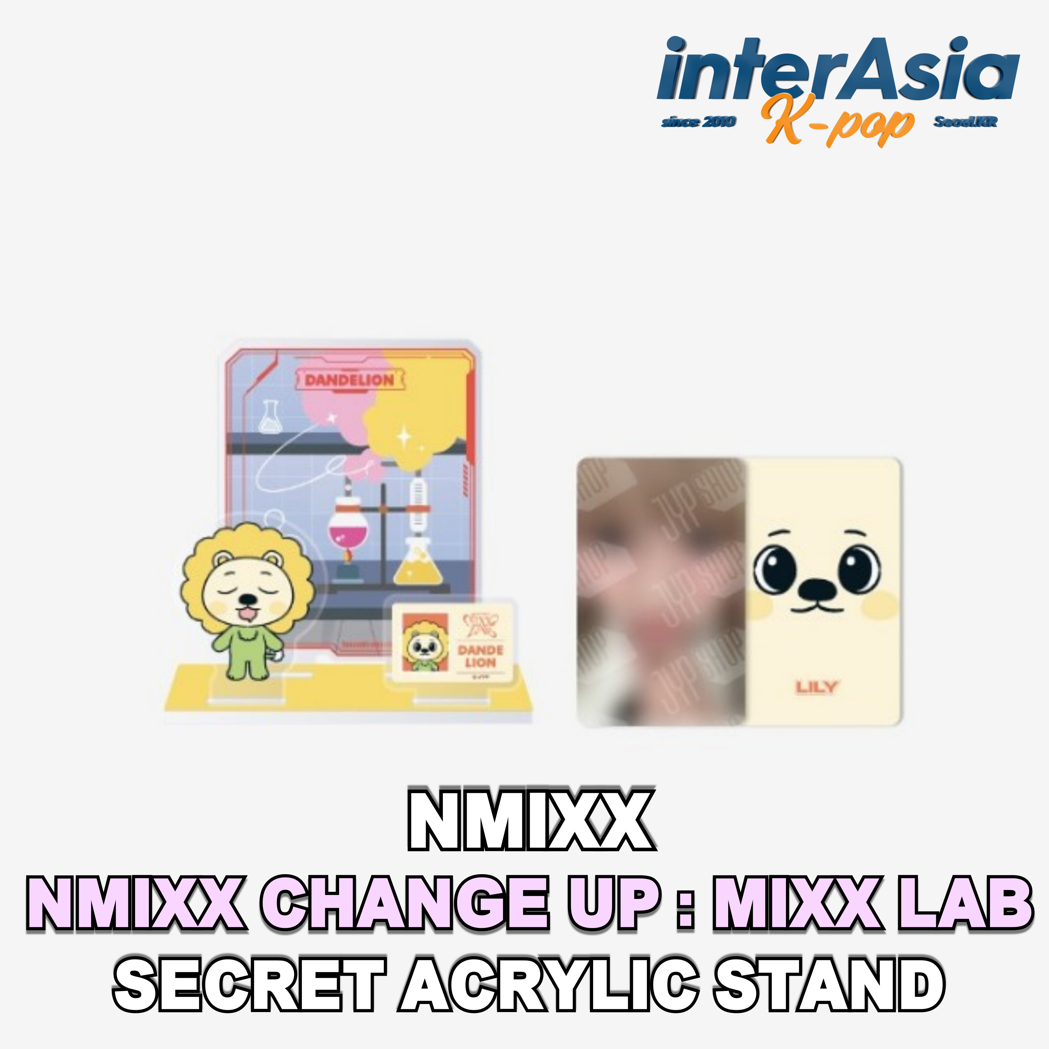楽天市場】NMIXX - SECRET ACRYLIC STAND 【NMIXX CHANGE UP : MIXX