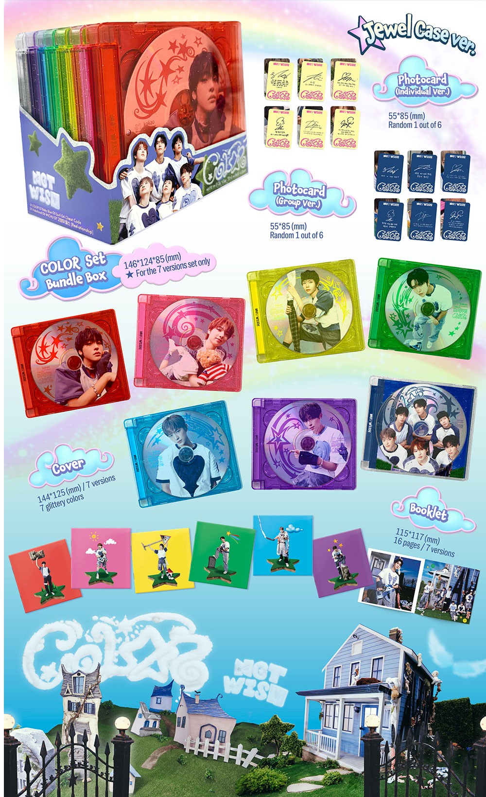 楽天市場】☆AppleMusic特典☆ NCT WISH - 3RD MINI ALBUM 「COLOR