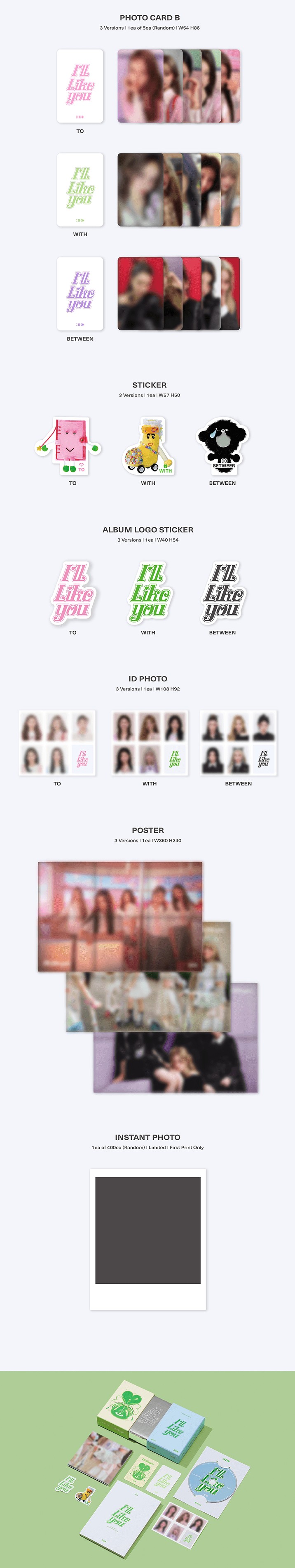 楽天市場】☆Weverse LUCKY DRAW特典☆ ILLIT - 2nd Mini Album 「I'LL