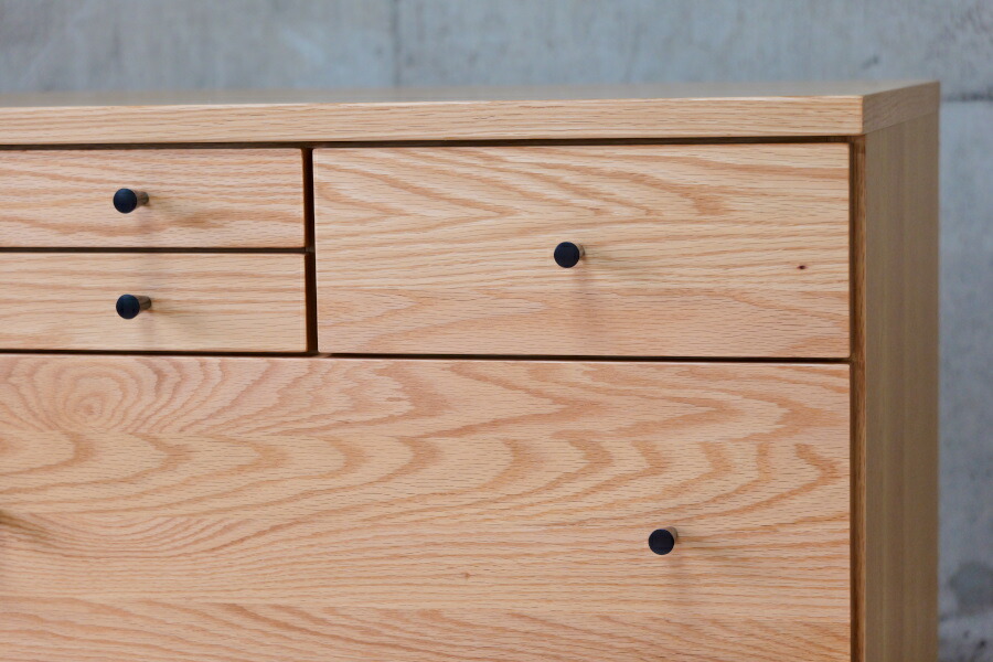 楽天市場】チェスト キャビネット サイドボード オーク 天然木 無垢材