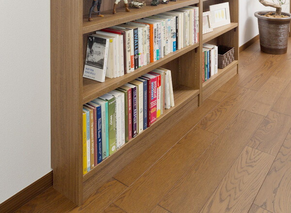 楽天市場】オーダー本棚用 幅木よけ加工 （ オーダーメイド セミ