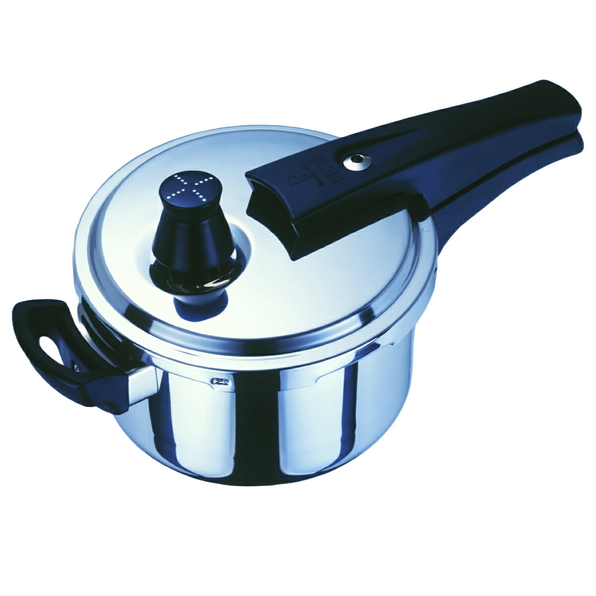 楽天市場】片手圧力鍋 2.5L IH対応 ロタ 軽量 レシピ本付き ワンダー