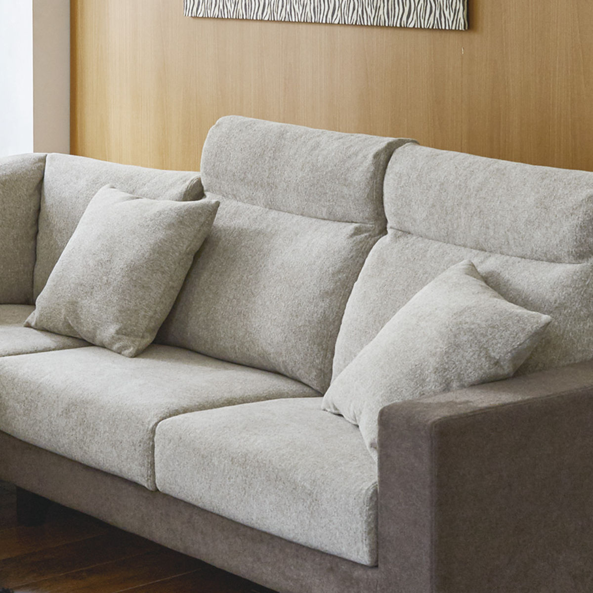 楽天市場】カウチソファ 向かって左カウチ 幅157cm クッション付 （ 開