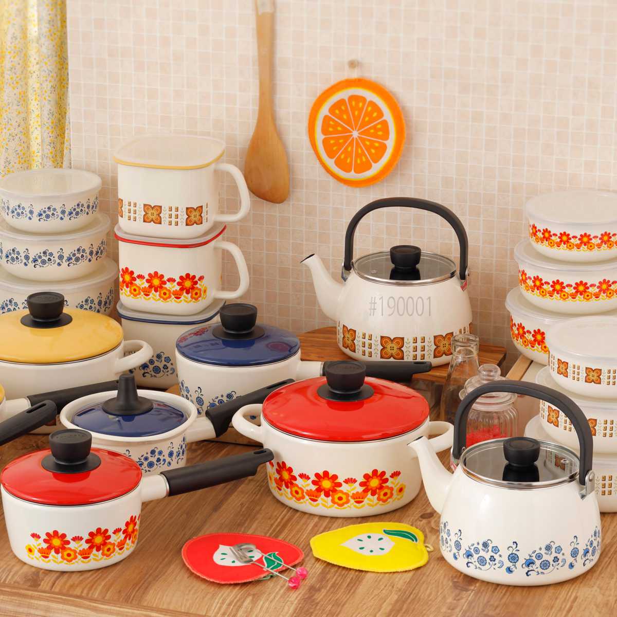 楽天市場】保存容器 800ml メモリーズ 14cm 丸型容器 ブルーフラワー