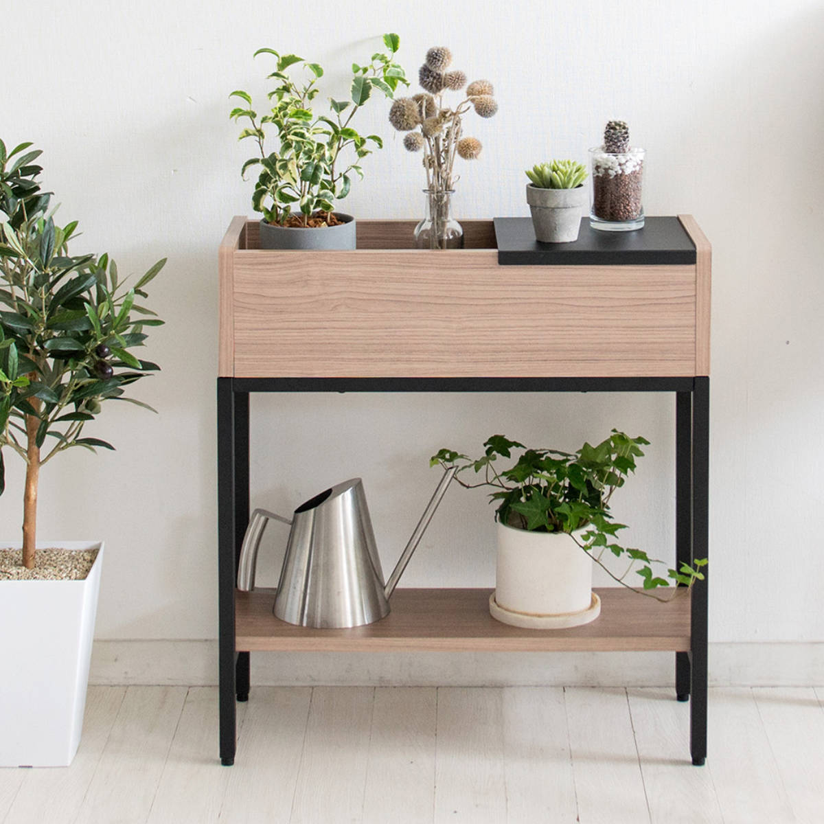 楽天市場】プランターラック プランターサイドテーブル （ 送料無料