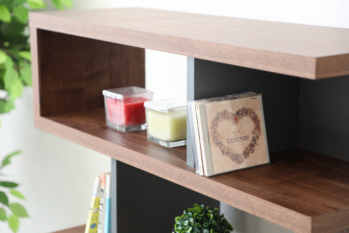 楽天市場】ジグザグラック 4段 オープンラック 日本製 幅88cm