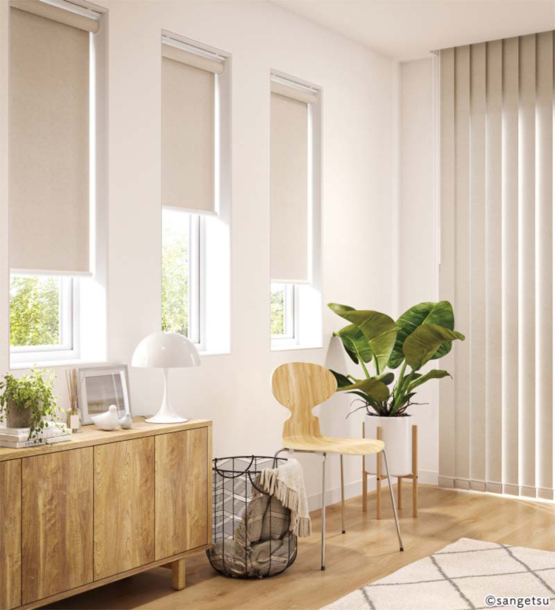 楽天市場】サンゲツ シンプルオーダー バーチカルブラインド コード
