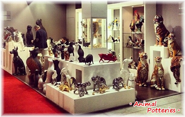 楽天市場】セントバーナード 置物 オブジェ h6-53 【送料無料